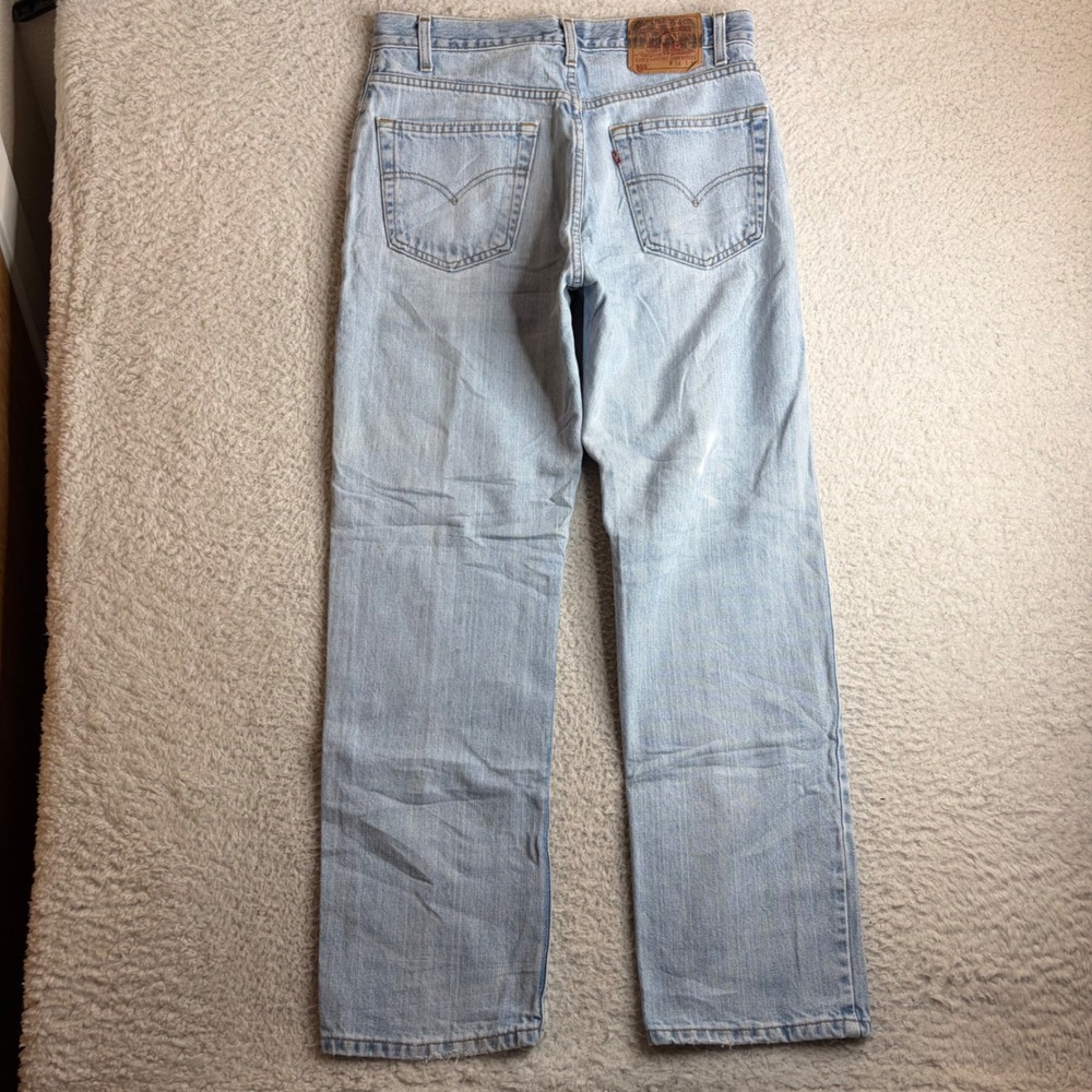 Vintage Levis 505 Regular Fit Straight Leg Jeans Light Wash 34x30 (32x30) Canada